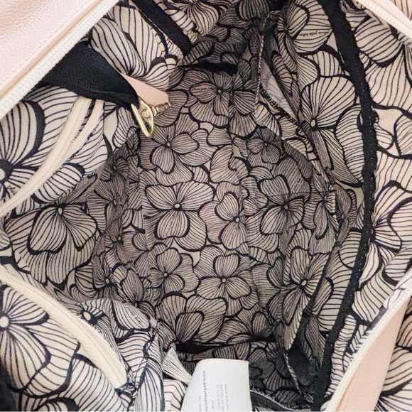 Petunia Pickle Bottom‎ BBML-596-00 Boxy Backpack, Blush Leatherette - Picture 8 of 13